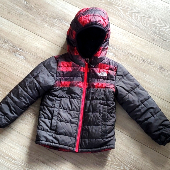 The North Face Mount Chimbo reversible water repellent hooded coat - Picture 1 of 8
